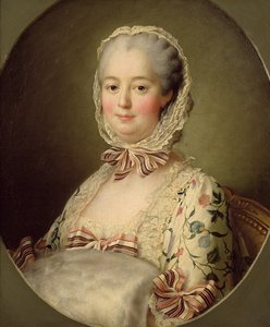 Portrett av Marquise de Pompadour (1721-64) 1763