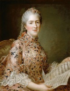 Prinsesse Sophie av Frankrike 1734-1782 av Francois Hubert Drouais