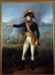 Portrett til fots av general Charles Leclerc (1772-1802) Maleri av Francois Joseph Kinson (1771-1839) Malmaison fra 1800-tallet, musee du chateau