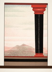 Illustrasjon fra Prometheus Chained av Aeschylus, pub. 1941 (stensiltrykk) av Francois Louis Schmied