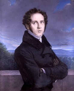 Portrett av Vincenzo Bellini (1801-1835) (olje på lerret) av Francois Millet