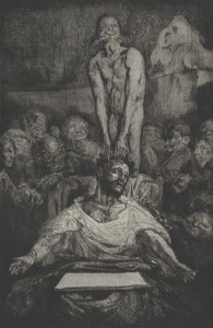 Diablerie, 1800-tallet. av Francois Nicolas Chifflart