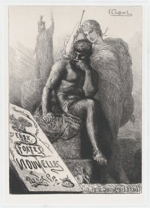New Strong Waters, 1876. av Francois Nicolas Chifflart