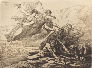 Rettferdighet, hevn og sannhet av Francois Nicolas Chifflart