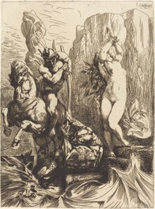 Perseus og Andromeda av Francois Nicolas Chifflart