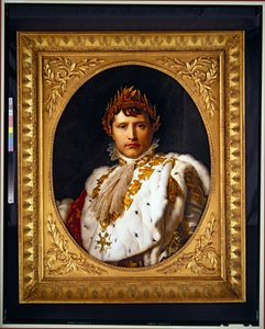 Et portrett av Napoleon, udatert (olje på lerret, oval)