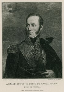 Armand-Augustin-Louis de Caulaincourt av Francois Pascal Simon Gerard