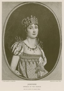 Josephine, keiserinne av franskmennene av Francois Pascal Simon Gerard