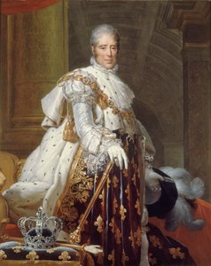 Portrett av kong Charles X av Frankrike 1757-1836, 1825.