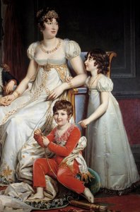 Portrett av Marie-Annonciade kjent som Caroline Bonaparte av Francois Pascal Simon Gerard