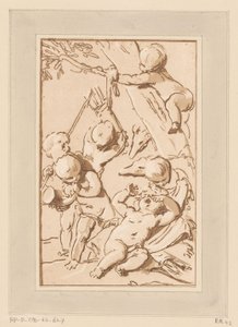 Amors i ro etter jakten av Francois Philippe Charpentier