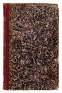 Genie du Christianisme, 1802 (lær og marmorert papir) av Francois Rene Vicomte de Chateaubriand