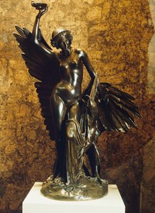 Hebe and the Eagle of Jupiter, modellert ca. 1852 støpt ca. 186080.