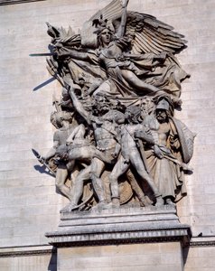 Marseillaisen fra Triumfbuen i Paris. Skulptur av Francois Rude (1784 - 1855)