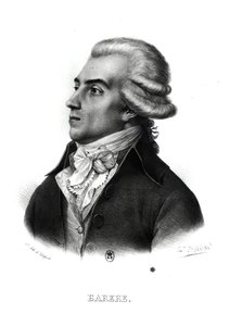 Bertrand Barere de Vieuzac (1755-1841) (gravering) (bw-foto)