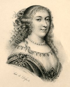 Mademoiselle de Montpensier, 1627-1693, c1830. av Francois Seraphin Delpech