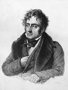 Portrett av Francois-Rene, vicomte de Chateaubriand (1768–1848), fransk forfatter, politiker, diplomat og historiker