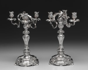 Candelabrum, 1757-1758 av Francois Thomas Germain