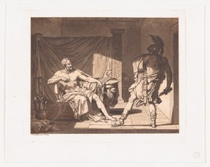 Marius ved Minturnae, ca. 1796-1800. av Francois Xavier Fabre