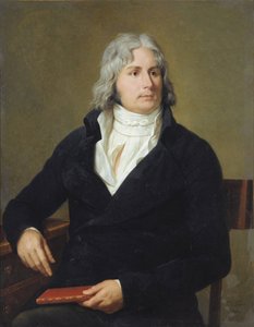 Portrett av Louis-Francois (Louis Francois) Bertin dit Bertin l