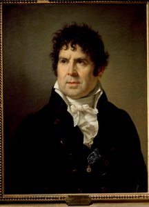 Portrett av gravøren Giovanni Antonio Santarelli av Francois Xavier Fabre