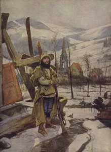 På vakt i Alsace av Francois after Flameng
