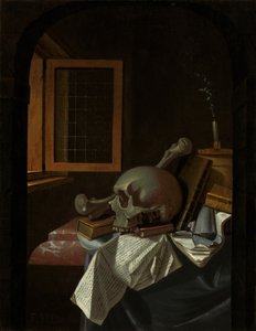 Vanity Still Life, ca. 1650 av Francois van Daellen