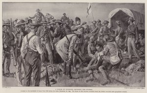 Et glimt av solskinn mellom stormene (litho)