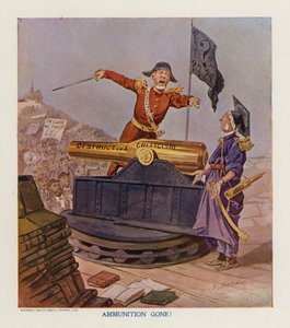 Ammunisjon borte (fargelitografi)