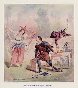 Pilegrim vokt din krone (fargelitografi)