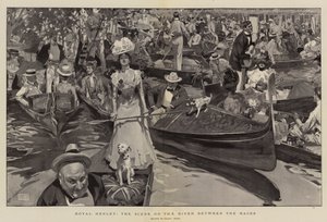 Royal Henley, scenen på elven mellom løpene
