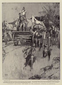 Ser på kampen, ansatte ved Yeomanry Hospital på Roodeval