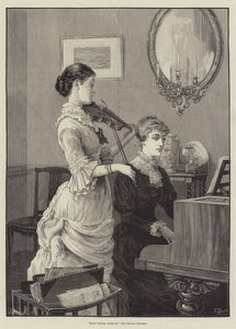 Musikkens smeltende, mystiske leke, Ettrick Shepherd av Frank Dadd