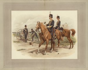 Royal Horse Artillery av Frank Dadd