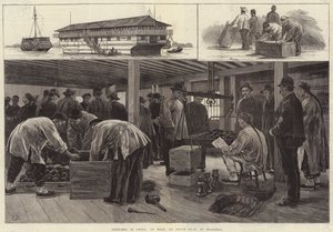 Skisser i Kina, om bord på en opiumshulk i Shanghai