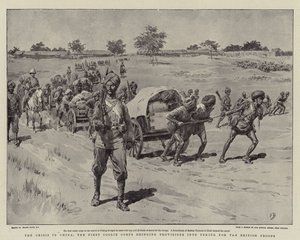 Krisen i Kina, First Coolie Corps som brakte proviant til Peking for de britiske troppene