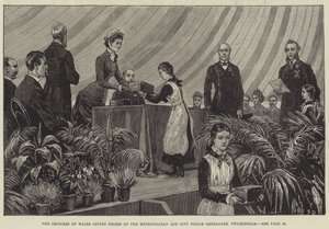 Prinsessen av Wales gir priser ved Metropolitan and City Police Orphanage, Twickenham