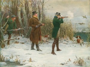 Villand-skyting ved juletider av Frank Dadd