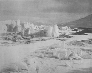 Alph Avenue, Where We Emerged from the Pinnacle Ice, c1911, 1913