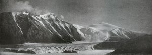 Mount England and the New Glacier, c1911, 1913.