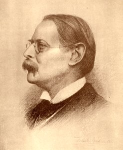 Edmund William Gosse , engelsk poet, forfatter og kritiker, 1913. av Frank Dicksee