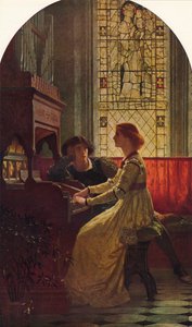 Harmony, 1877, 1938 av Frank Dicksee