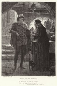 Romeo og apotekeren, Romeo og Julie, akt V, scene I