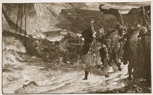The Funeral of a Viking, illustrasjon fra 