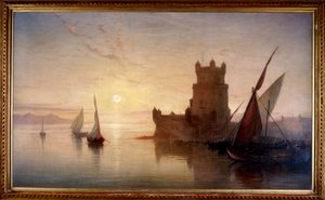 Lisboa - Balem slott, 1850.