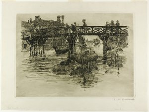 Fiskekvarteret, Venezia av Frank Duveneck