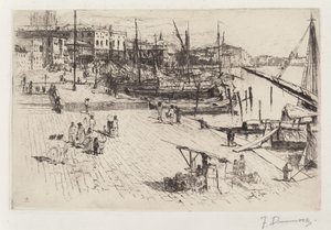 Riva degli Schiavoni, nr. 1 av Frank Duveneck