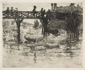 San Pietro i Castello, Venezia, 1883. av Frank Duveneck