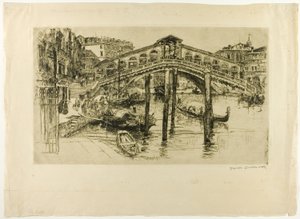 Rialto, Venezia av Frank Duveneck