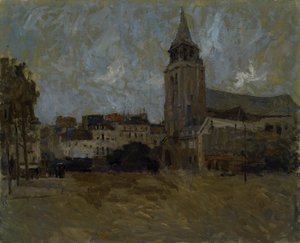 Place St. Germain des Pres, n.d. av Frank Edwin Scott